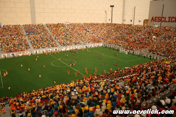 Estadio Aesclick con playmobil futbol como protagonista Estadio Aesclick con playmobil futbol como protagonista
